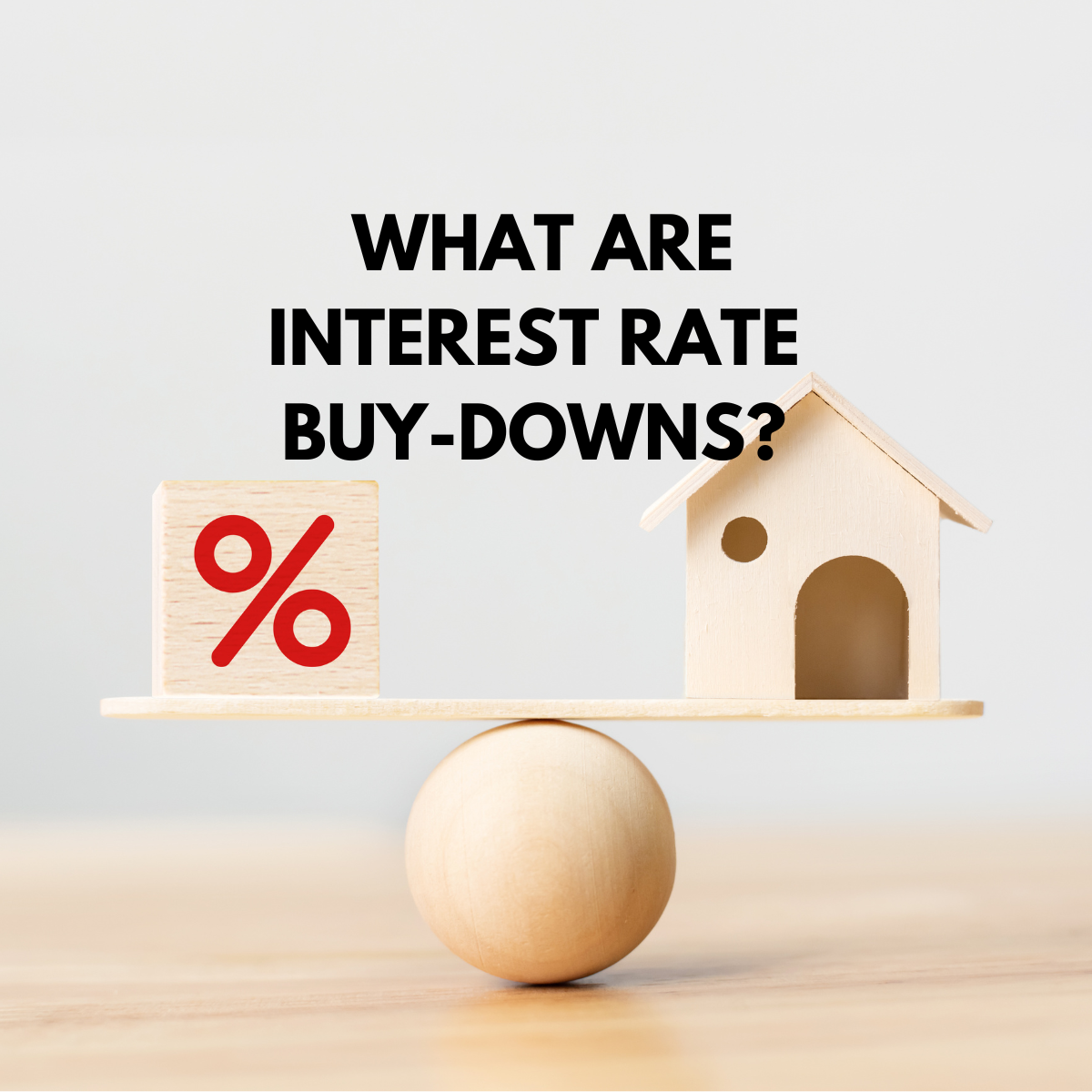 What are Interest Rate Buy Downs and How Can they Help?